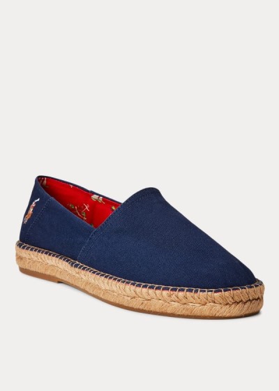 Men's Polo Ralph Lauren Cotton Canvas Espadrilles | 792640TLB